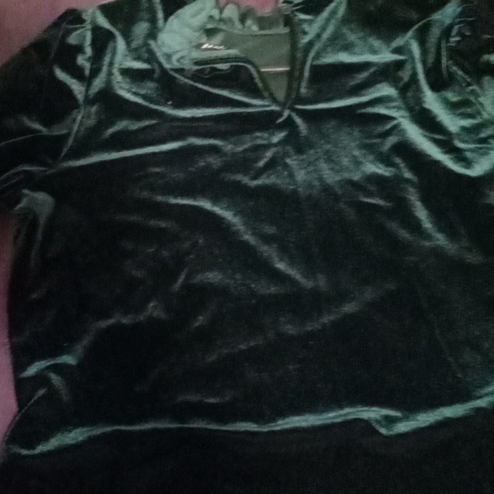 Suede top